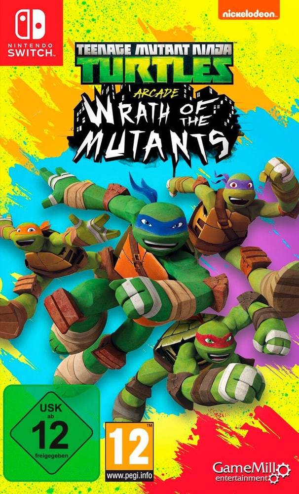 NSW - TMNT: Wrath of the Mutants Game (Box) 785302428781 N. figura 1