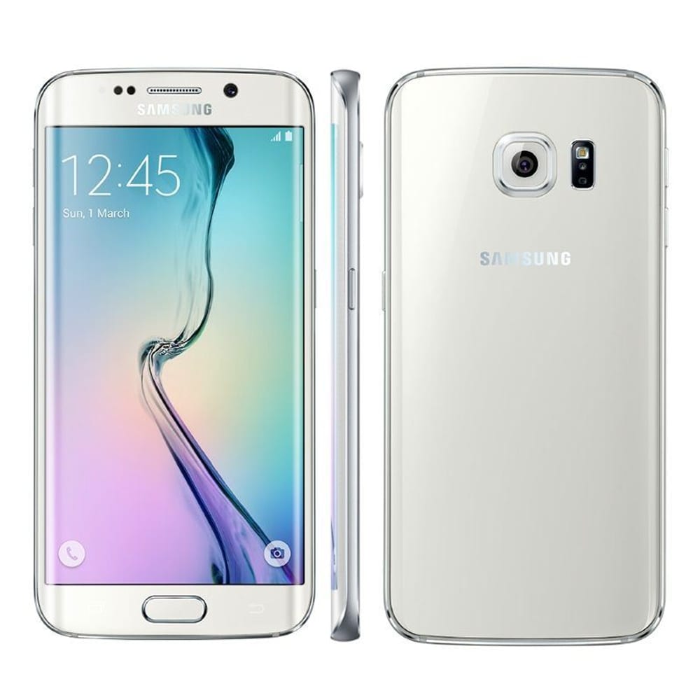 Galaxy S6 Edge 32Gb blanc Smartphone Samsung 79460090000015 Photo n°. 1