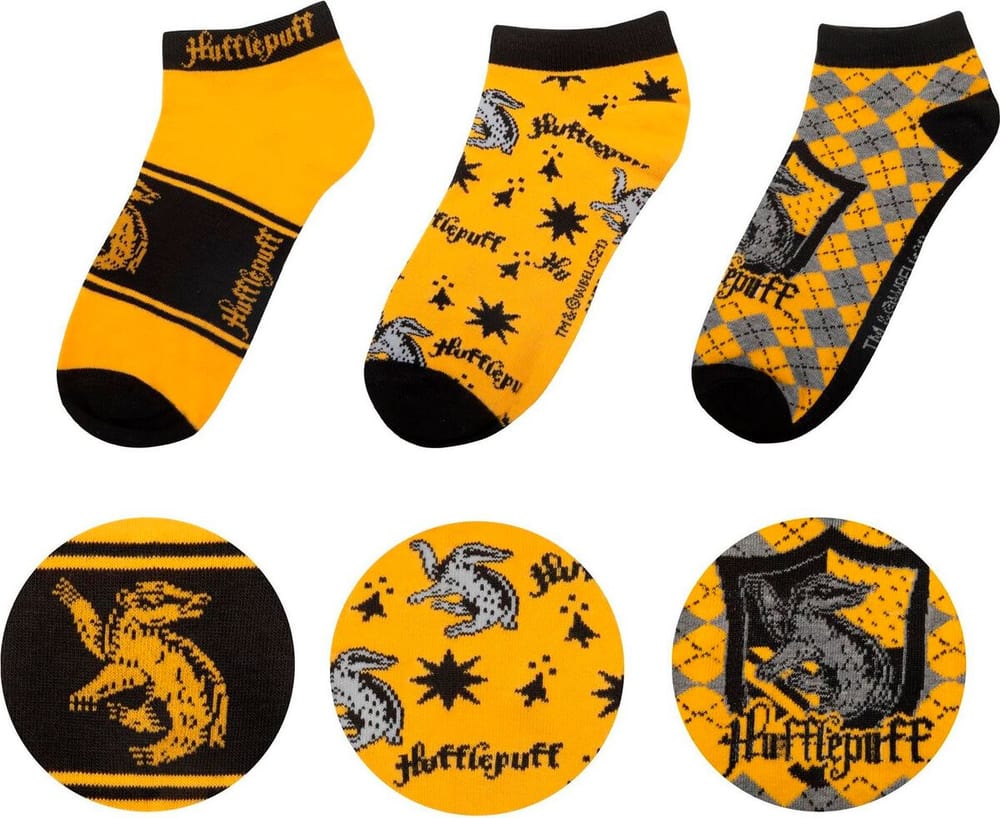 Harry Potter: Hufflepuff (3 Paare) Merchandise Cinereplicas 785302415324 Bild Nr. 1