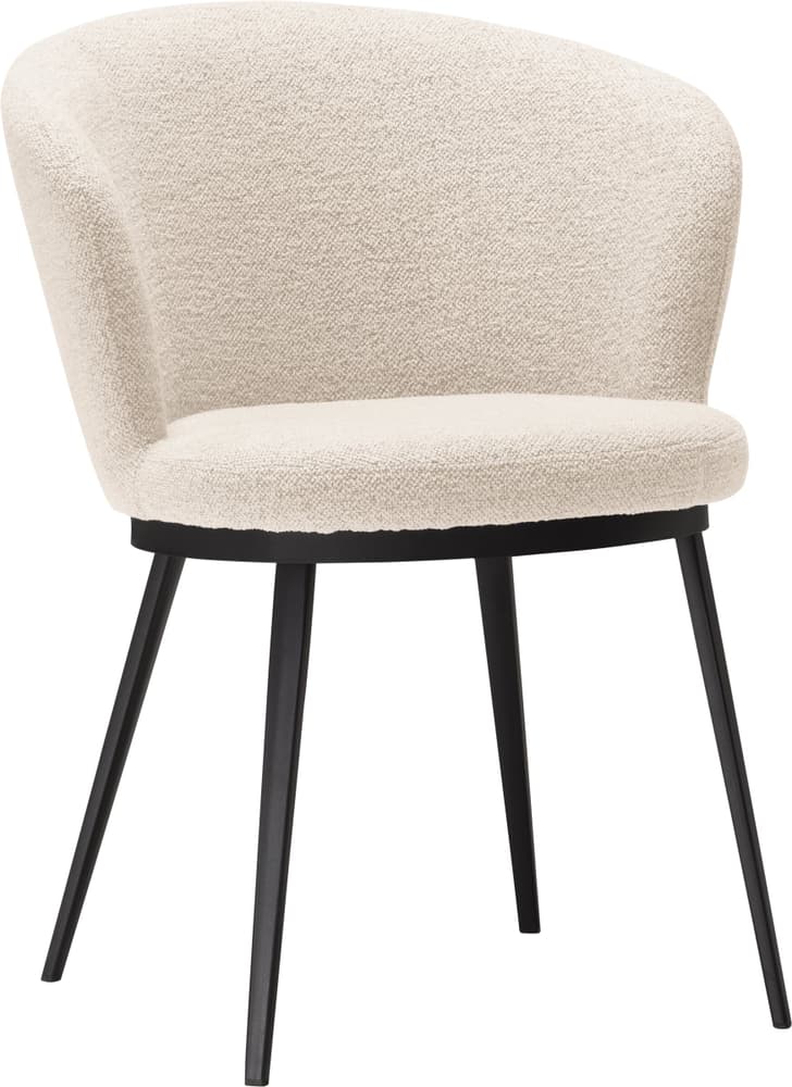 NIVES Stuhl 403761400112 Grösse B: 60.5 cm x T: 59.5 cm x H: 82.0 cm Farbe Beige Bild Nr. 1