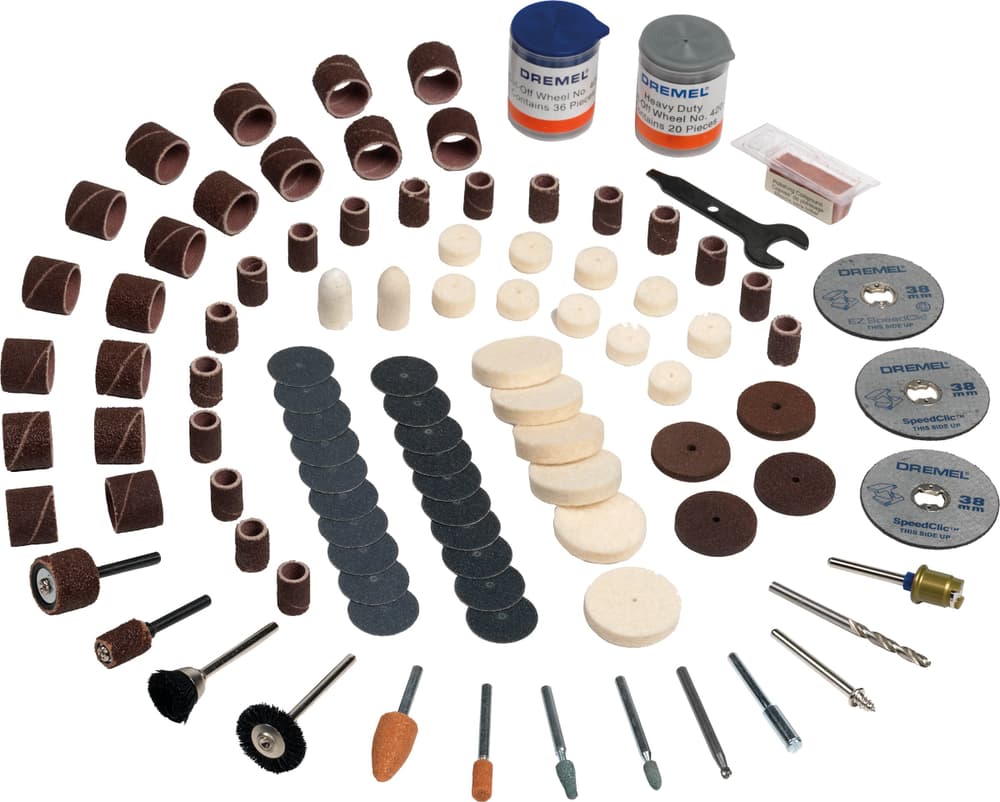 Set accessorio 150 pezzi (724) Perni / Vario Dremel 616110500000 N. figura 1