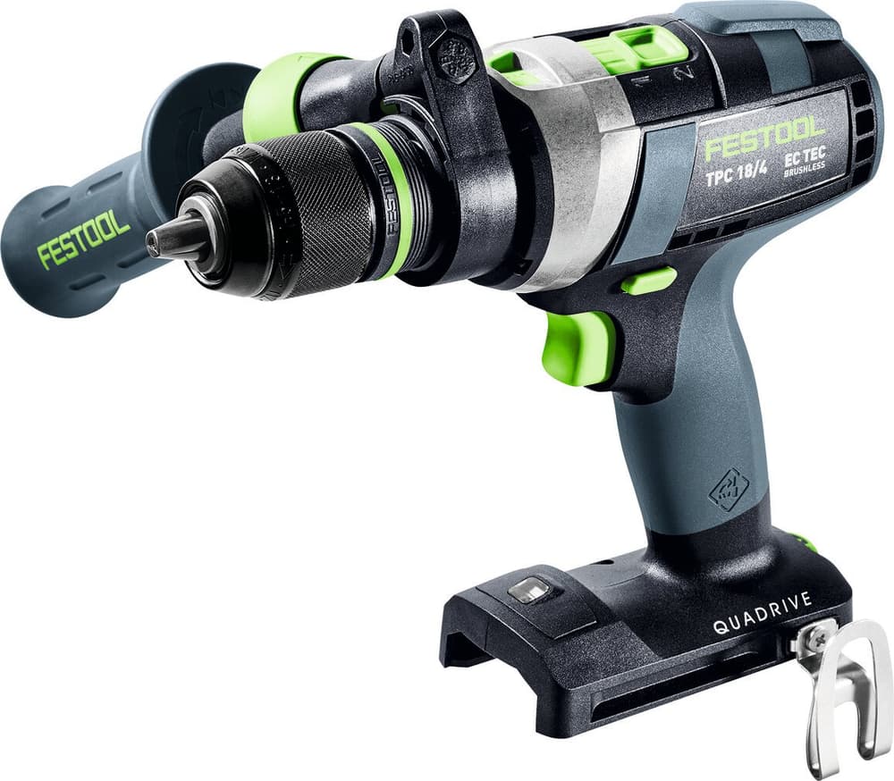 Avvitatore a percussione a batteria FESTOOL QUADRIVE TPC 18/4 I-Basic Trapano avvitatore a percussione Festool 617007100000 N. figura 1