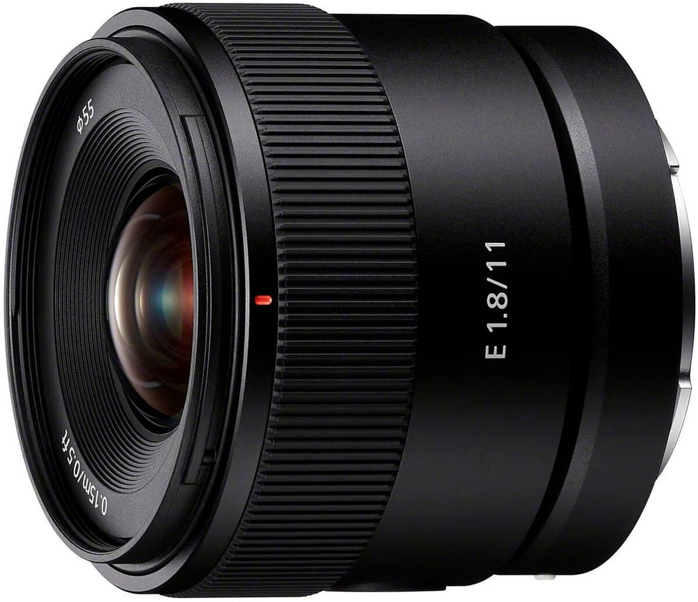 Longueur focale fixe E 11mm F1.8 – Sony E-Mount Objectif Sony 785302400397 Photo no. 1