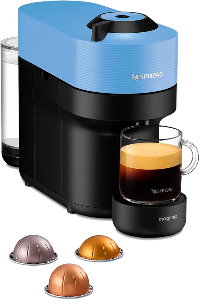 Nespresso Vertuo Pop ENV90.A Aqua Machine à café à capsules De’Longhi 718033300000 Photo no. 1