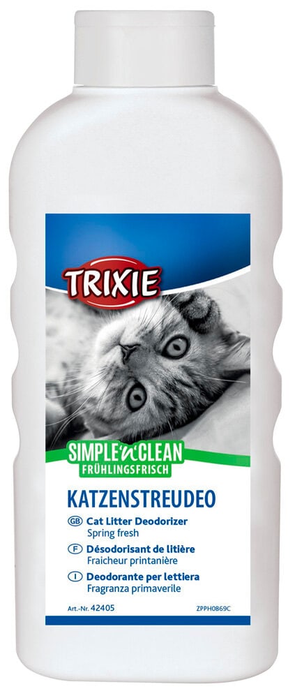 Simple'n'Clean, 750 g fragranza primaverile Deodorante per lettiere per gatti Trixie 658349500000 N. figura 1