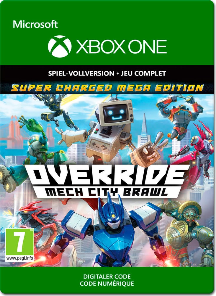 Xbox One - Override Mech City Brawl - Super Charged Mega Edition Jeu vidéo (téléchargement) 785300141399 Photo no. 1