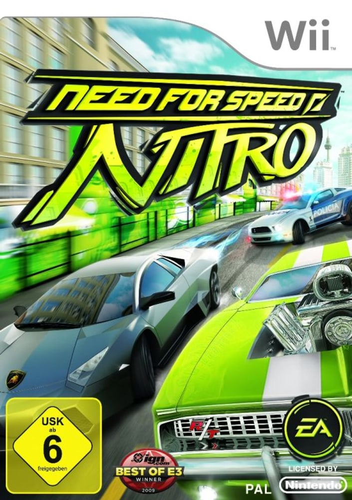 Wii Konsole inkl Need for SpeedNitro I Nintendo 78527850000009 Bild Nr. 1