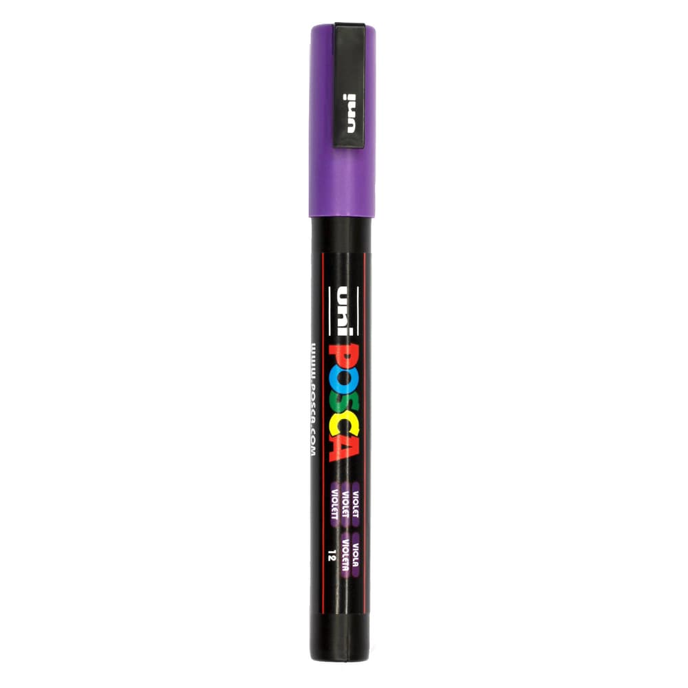 Posca 0.9 1.3mm Des crayons Pebeo 663709800000 Couleur Violet Dimensions H: 1.0 cm Photo no. 1
