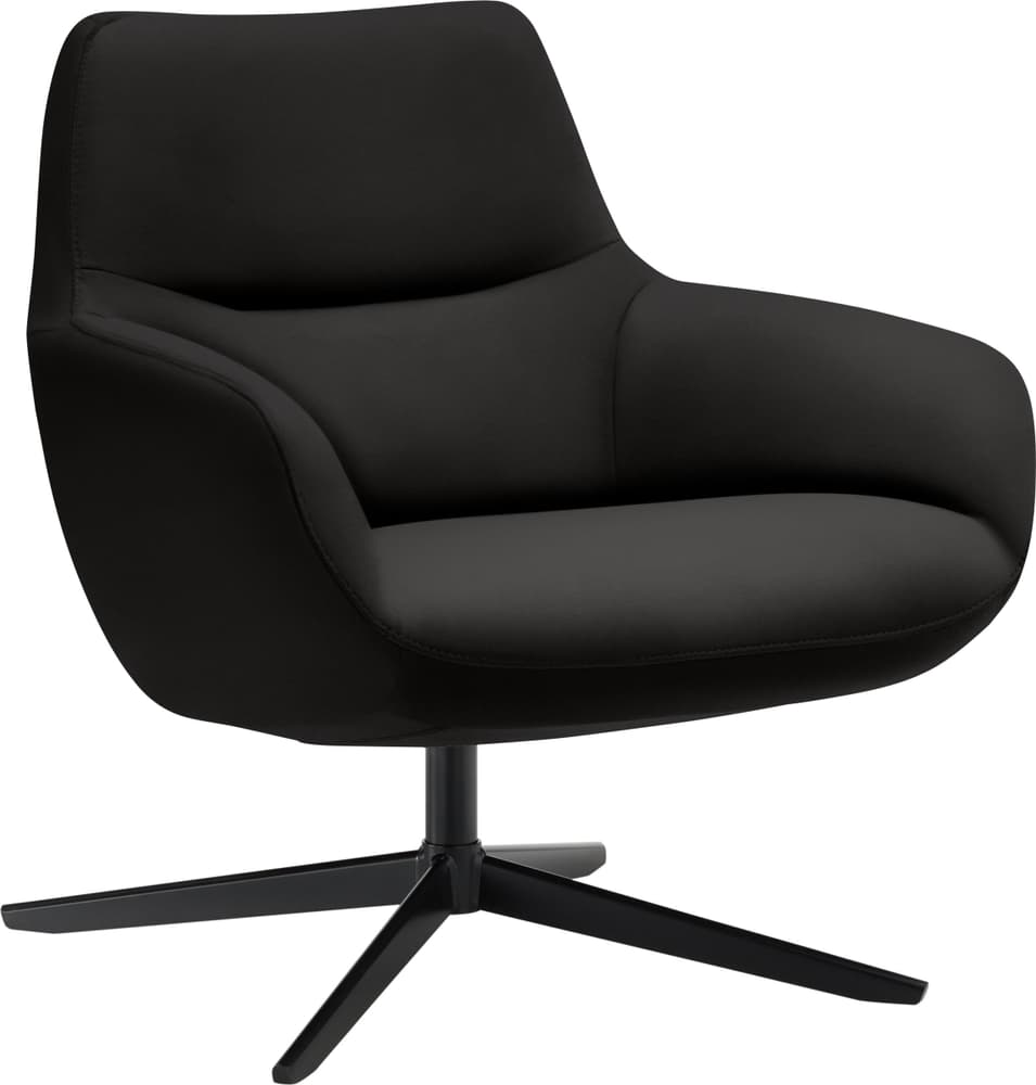 JARLEE Fauteuil JARLEE Fauteuil 403901207020 Dimensions L: 70.0 cm x P: 76.0 cm x H: 82.0 cm Couleur Noir Photo no. 1