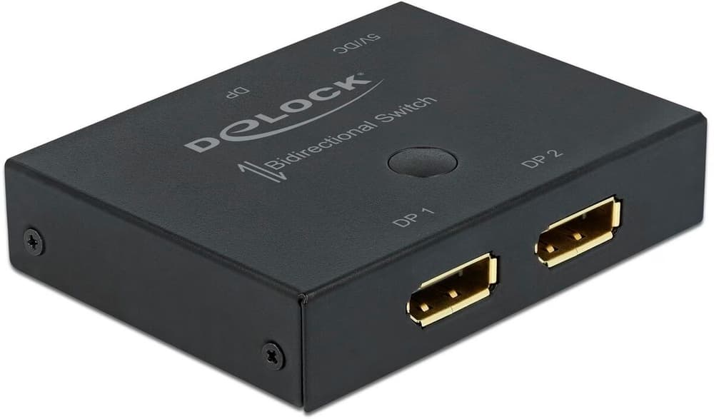 2 Port Displayport 8K/30Hz Bidirektional Video Switch DeLock 785302404619 Bild Nr. 1