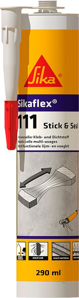 Sikaflex 111  Stick & seal 290 ml Sika 676064300000 Bild Nr. 1