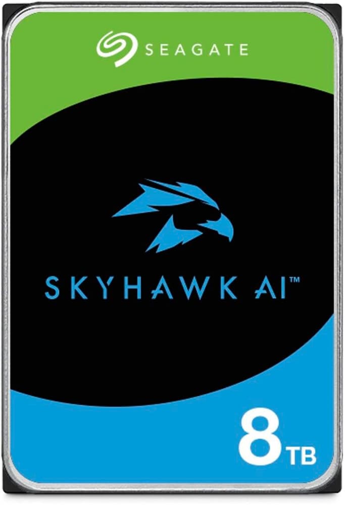 SkyHawk AI 3.5" SATA 8 TB Interne Festplatte Seagate 785302408870 Bild Nr. 1