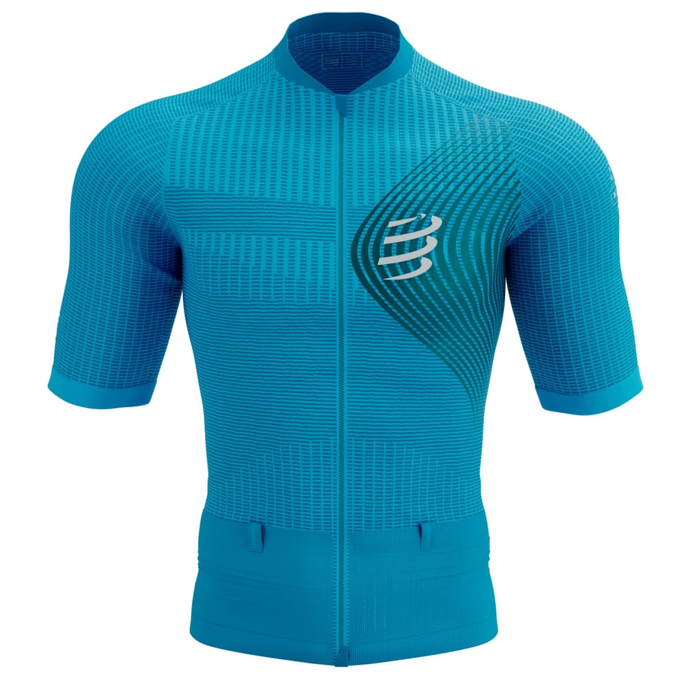 Trail Postural T-shirt Compressport 467715500644 Taille XL Couleur turquoise Photo no. 1