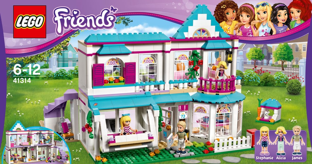 Friends La casa di Stephanie 41314 LEGO® 74885140000017 No. figura 1