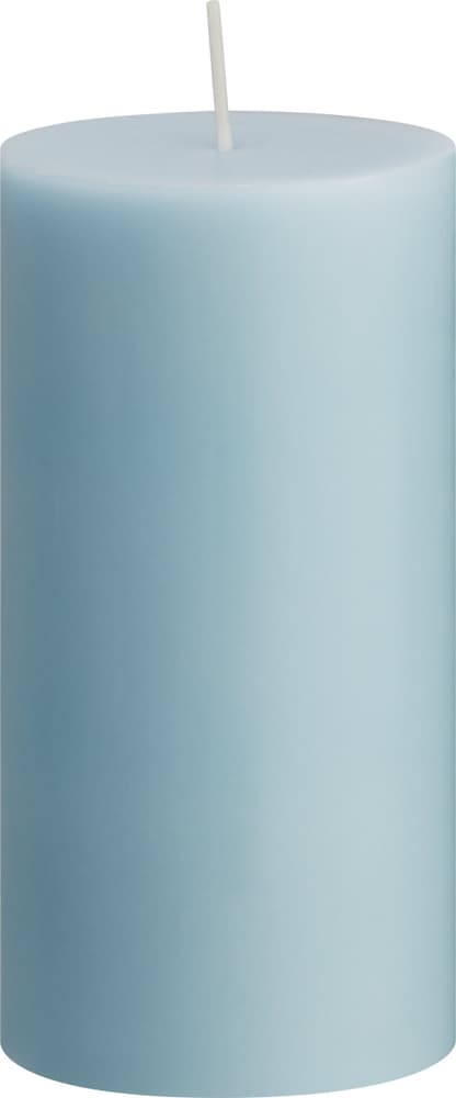ORGANIC Candela cilindrica 440817600000 Colore Blu chiaro Dimensioni A: 12.0 cm N. figura 1