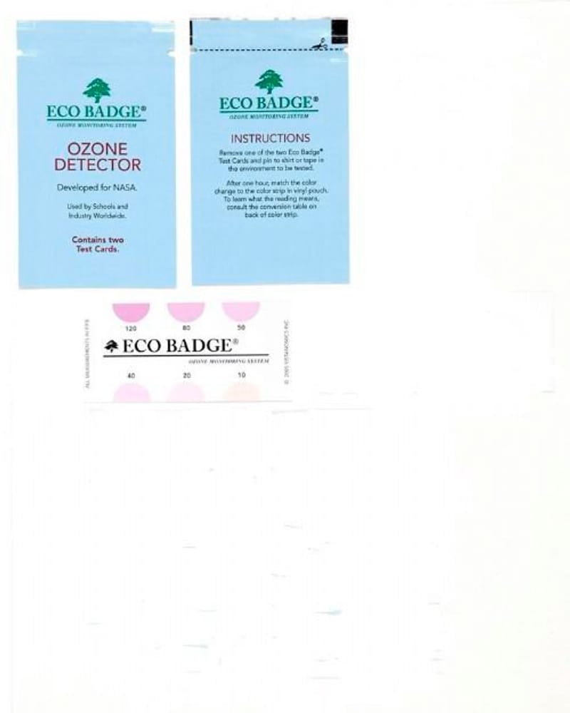 Rivelatore di ozono EcoBadge 669700105058 N. figura 1