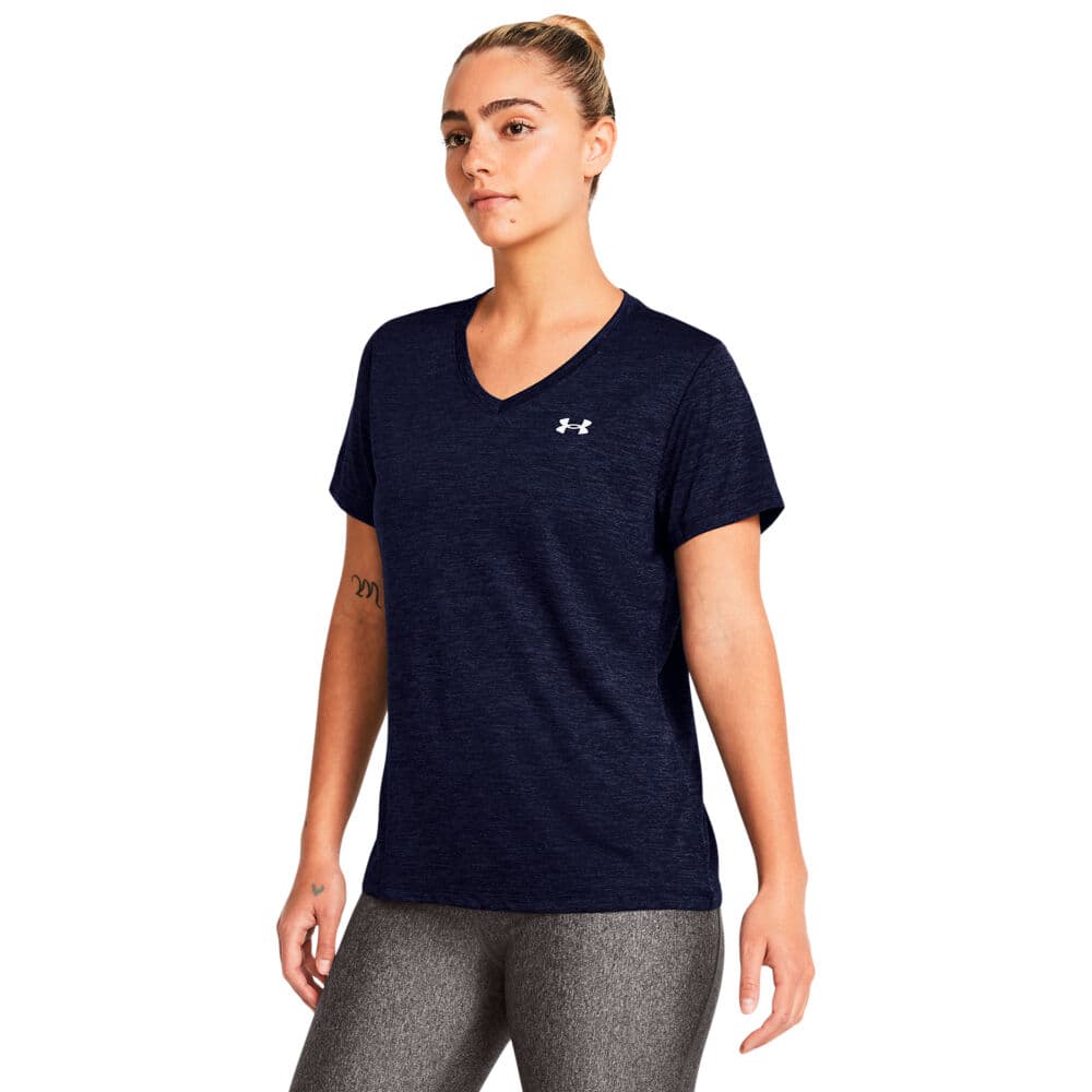 W Tech SSV Twist T-shirt Under Armour 471874500322 Taglie S Colore blu scuro N. figura 1