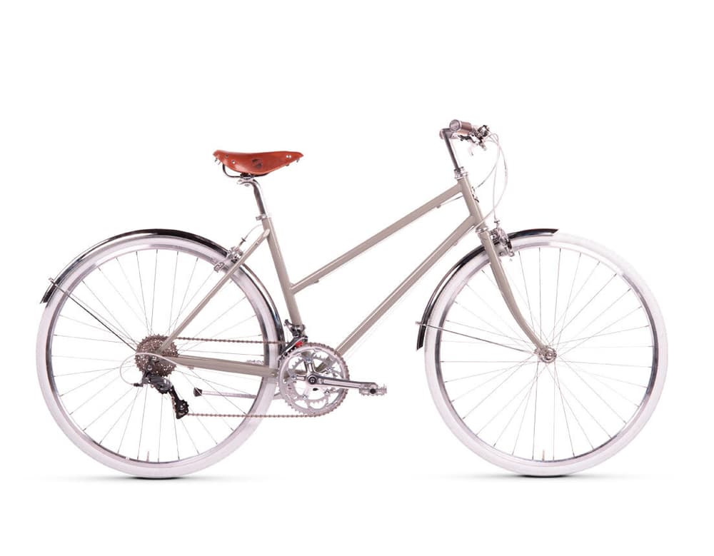City 16-Speed Bicicletta da città Siech Cycles 464044804880 Colore grigio Dimensioni del telaio 48 N. figura 1