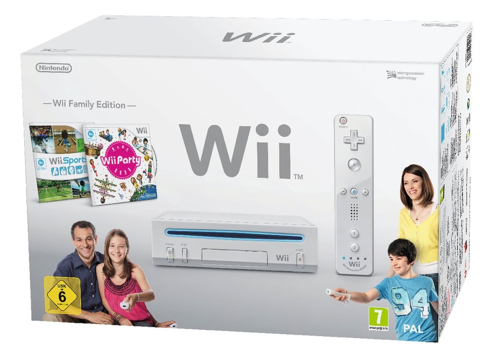 Wii withe inkl. Sport Resort und Party - DF Nintendo 78541050000011 Photo n°. 1