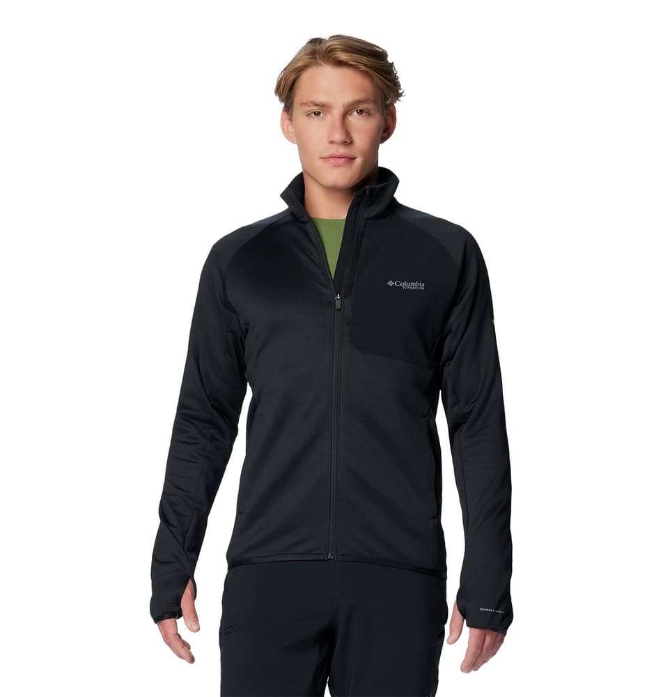 TRIPLE CANYON™ GRID FLEECE FZ II Giacca in pile Columbia 468316100320 Taglie S Colore nero N. figura 1