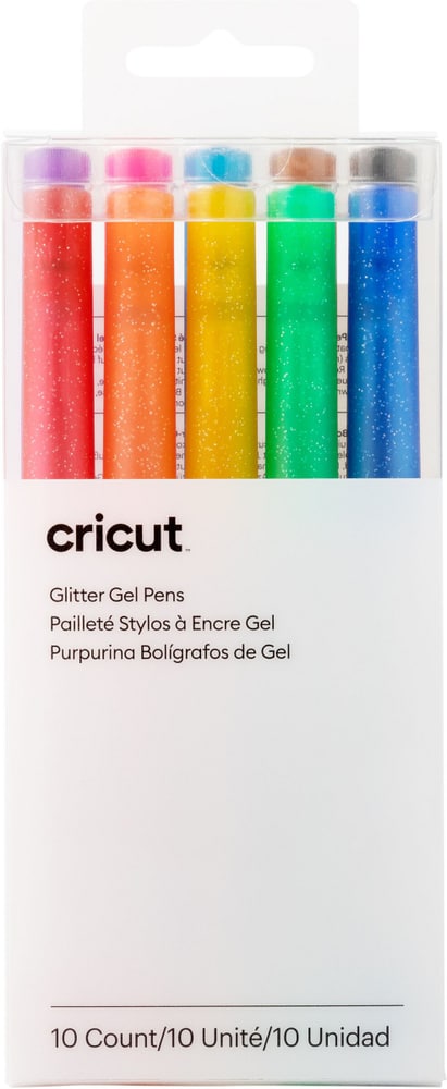 Maker Set di penne Glitter Maker / Explore 10 pezzi Accessori per plotter da taglio Cricut 669612000000 N. figura 1