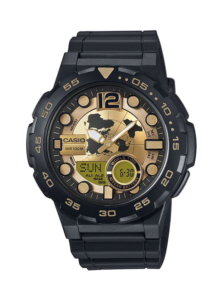 AEQ-100BW-9AVEF schwarz Armbanduhr Casio Collection 76081010000016 Bild Nr. 1