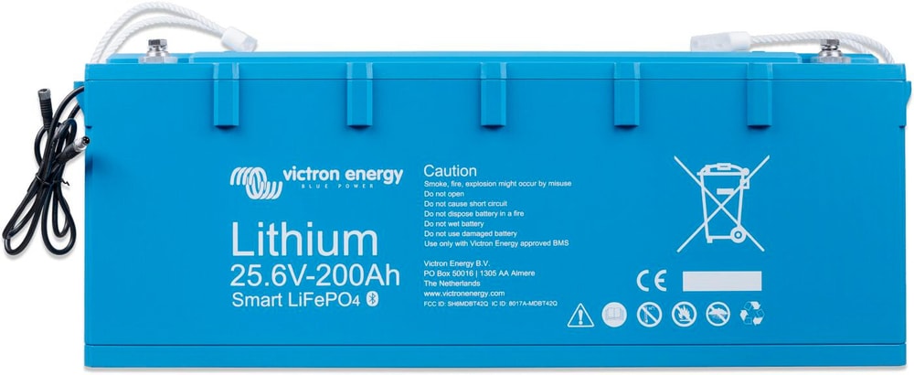 Batteria LiFePO4 25,6V/200Ah Smart Batteria Victron Energy 614509200000 N. figura 1