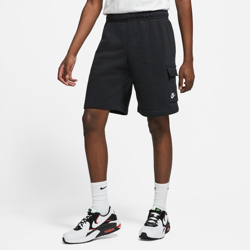 NSW Club Fleece-Shorts Pantaloncini Nike 471870300620 Taglie XL Colore nero N. figura 1