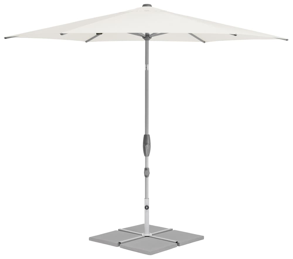 Suncomfort by Glatz SHELL TURN Sonnenschirm SHELL TURN Sonnenschirm Suncomfort by Glatz 408118900000 Grösse H: 266.0 cm Farbe Sandweiss Bild Nr. 1