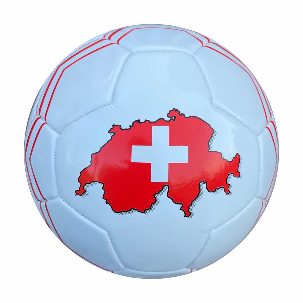 Ballon de fan Suisse Ballon de football Erima 461998500510 Taille 5 Couleur blanc Photo no. 1