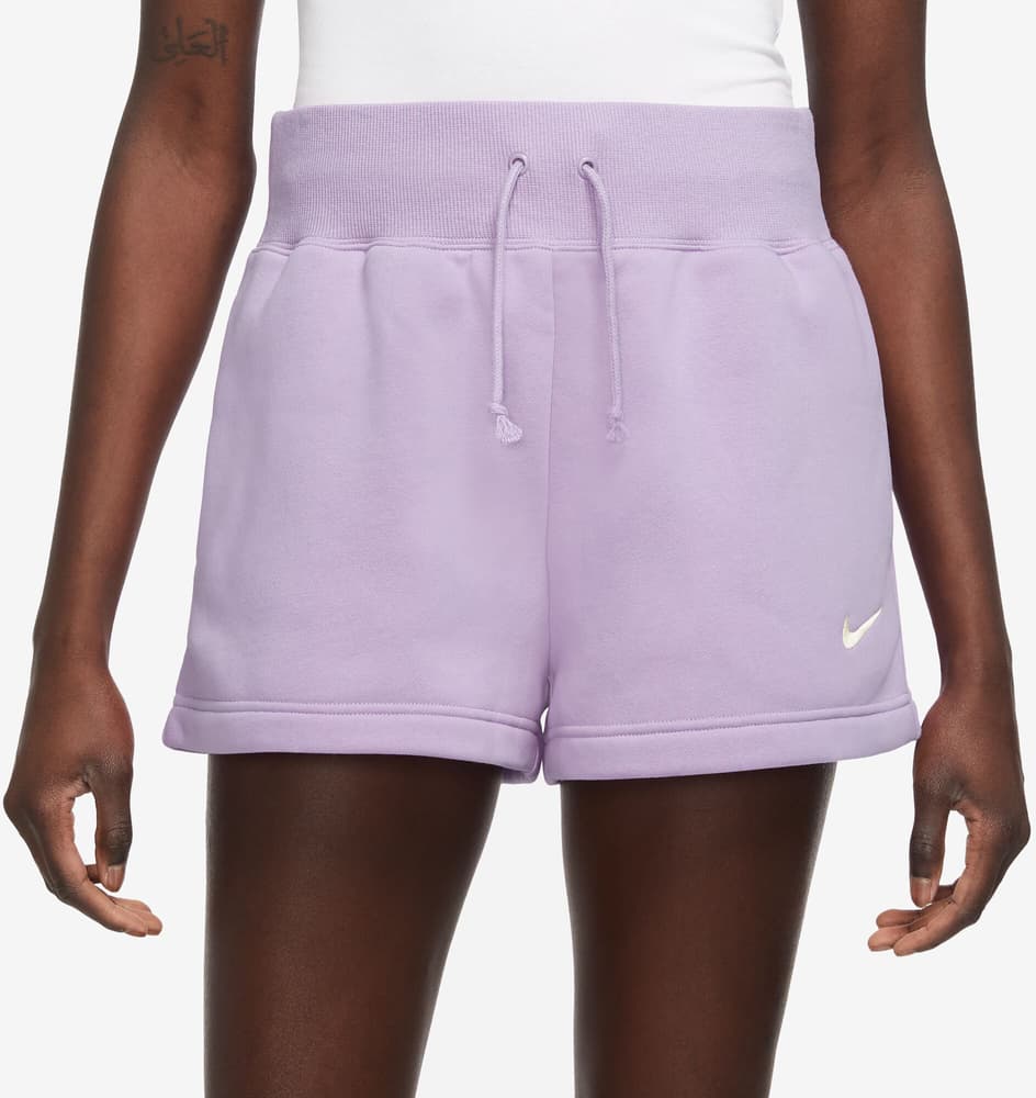W NSW Shorts Phoenix Fleece Pantaloncini Nike 471869700391 Taglie S Colore lilla N. figura 1