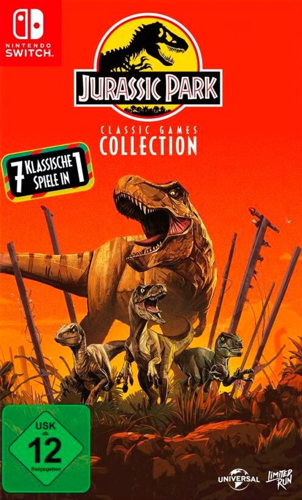NSW - Jurassic Park: Classic Games Collection Jeu vidéo (boîte) 785302426414 Photo no. 1