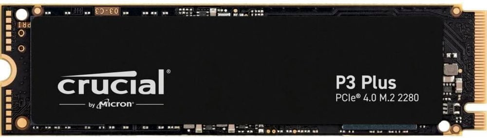 P3 Plus M.2 2280 NVMe 1000 GB Disque dur SSD interne Crucial 785302409908 Photo no. 1