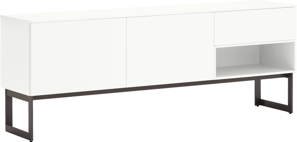 TILL Lowboard TILL Lowboard 400861600000 Grösse B: 168.0 cm x T: 41.0 cm x H: 64.6 cm Farbe Weiss Bild Nr. 1