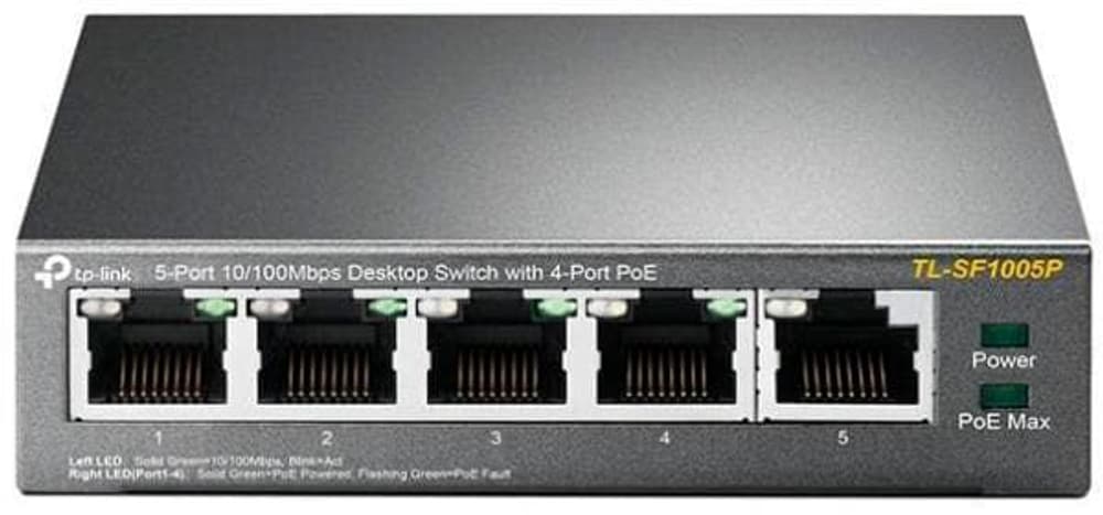 TL-SF1005P 5 Port Netzwerk Switch TP-LINK 785302429463 Bild Nr. 1