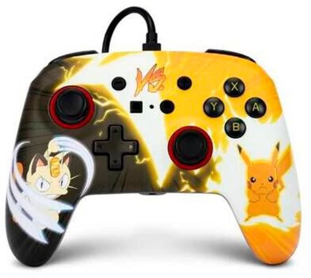 Pokémon: Pikachu vs. Meowth Controller Gaming Controller PowerA 785300181187 Bild Nr. 1