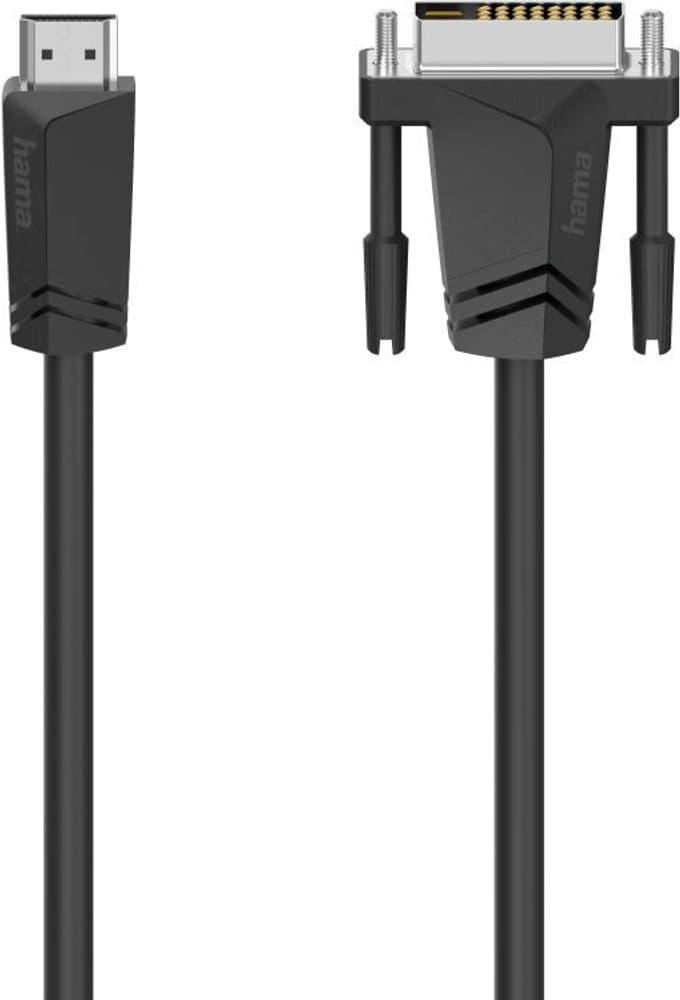 Cordon de connexion, mâle HDMI™ - mâle DVI/D, 1,5 m Câble vidéo Hama 785300180298 Photo no. 1