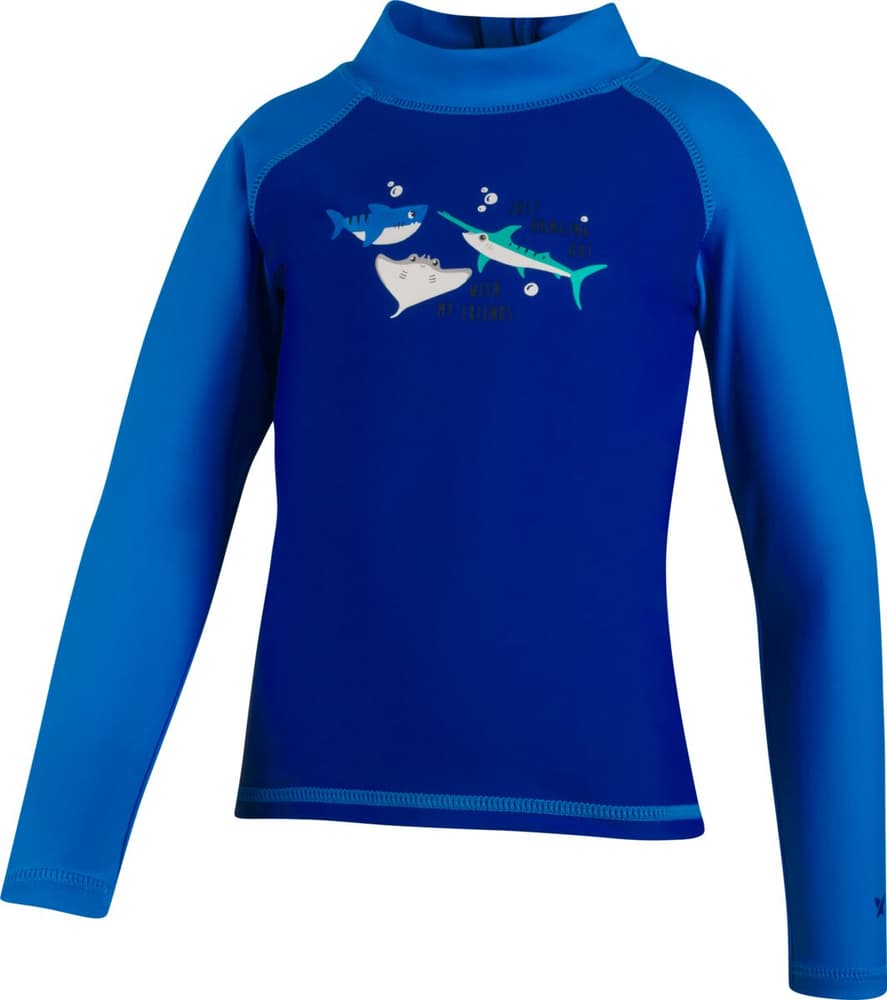 Maglietta da bagno UVP Shirt Extend 467244210443 Taglie 104 Colore blu marino N. figura 1