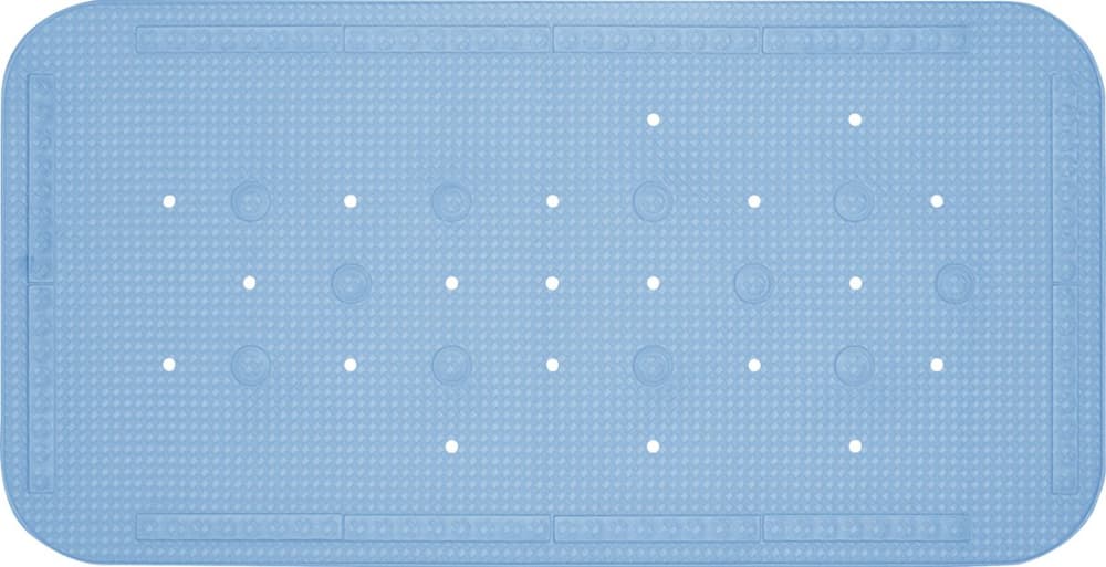 FOAM Tapis de baignoire 453160256041 Couleur Bleu clair Dimensions L: 36.0 cm x H: 72.0 cm Photo no. 1