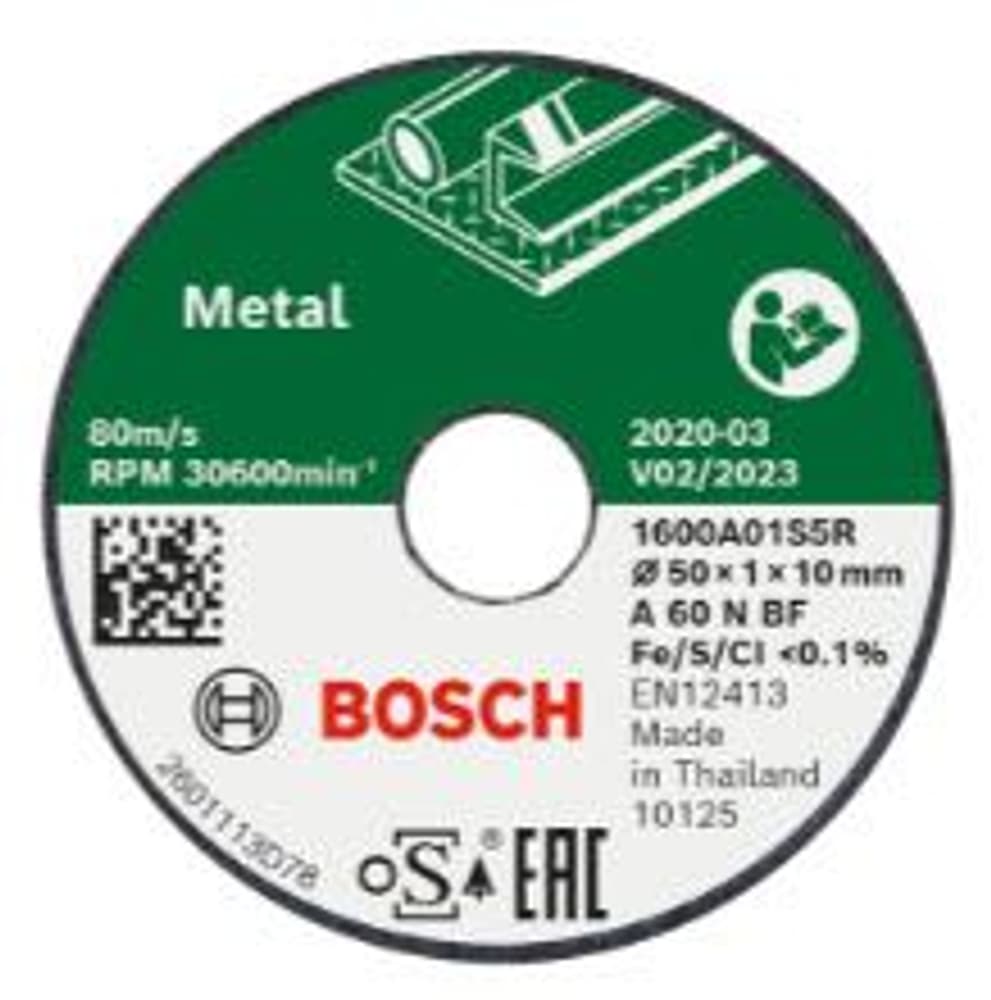 Disco da taglio per inox D50mm 3pz. Bosch 9000044925 No. figura 1