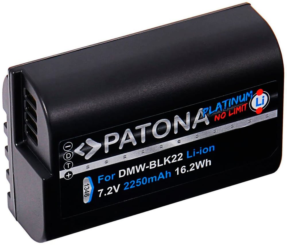 Platinum Panasonic DMW-BLK22 Batterie pour appareil photo Patona 785300181660 Photo no. 1