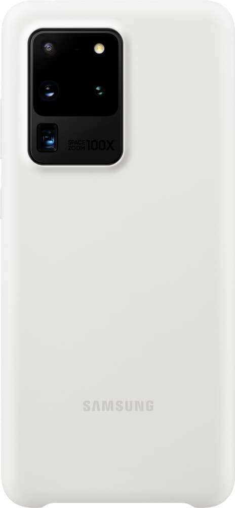 Silicone Cover white Smartphone Hülle Samsung 785300151171 Bild Nr. 1