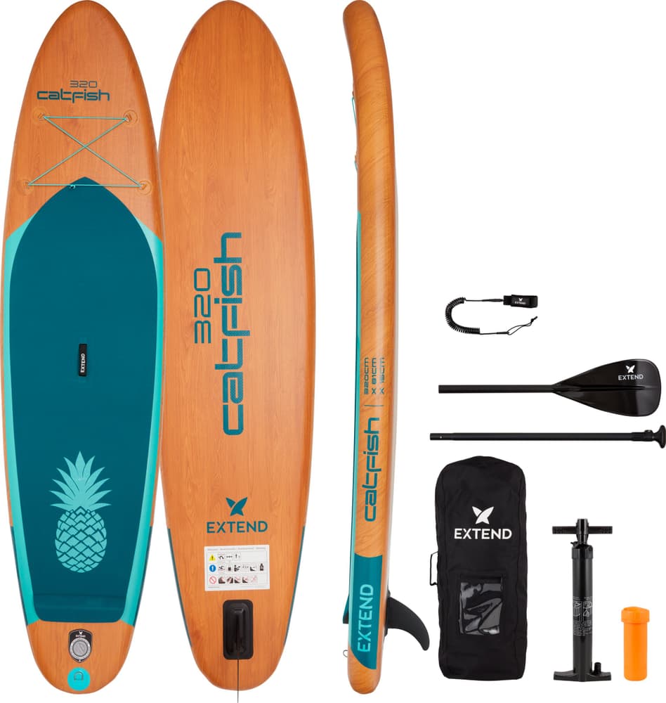 Catfish/Pineapple 10’6” SUP Set Stand up paddle Extend 464759000000 Photo no. 1