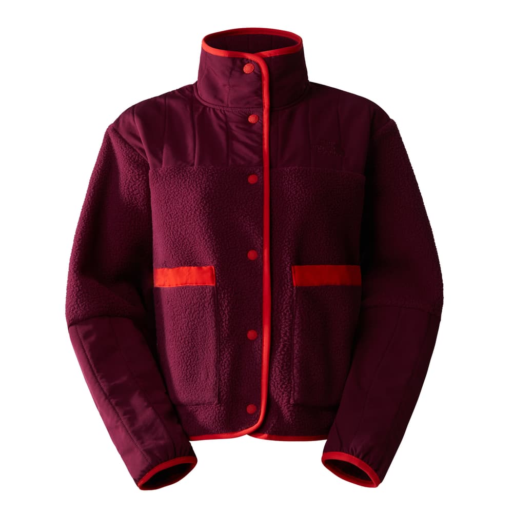 Cragmont Giacca in pile The North Face 467585000688 Taglie XL Colore bordeaux N. figura 1
