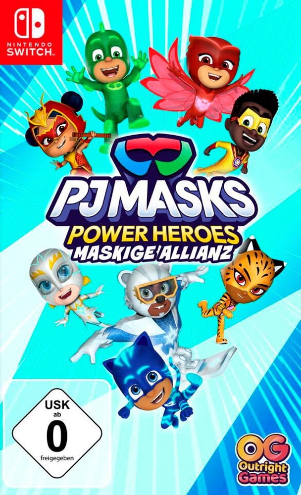NSW - PJ Masks Power Heroes: Alleanza mascherata Game (Box) 785302416795 N. figura 1