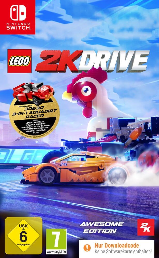 NSW - LEGO 2K Drive - Awesome Edition (Code in a Box) Game (Box) 785300184149 N. figura 1