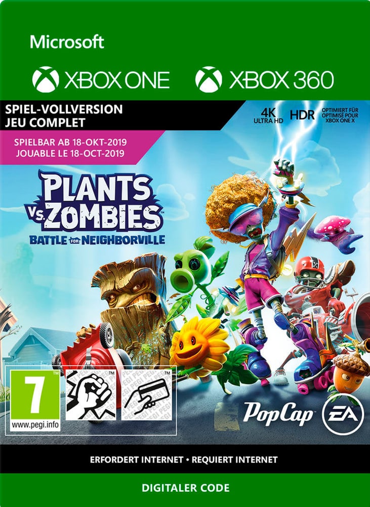 Xbox One - Plants vs. Zombies: Battle of Neighborville Game (Download) 785300147638 N. figura 1