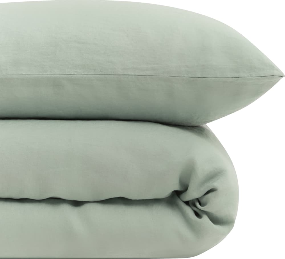 ZARA Federa per cuscino in lino 451255710662 Dimensioni Federa per cuscino - 65 x 65 cm Colore Menta N. figura 1