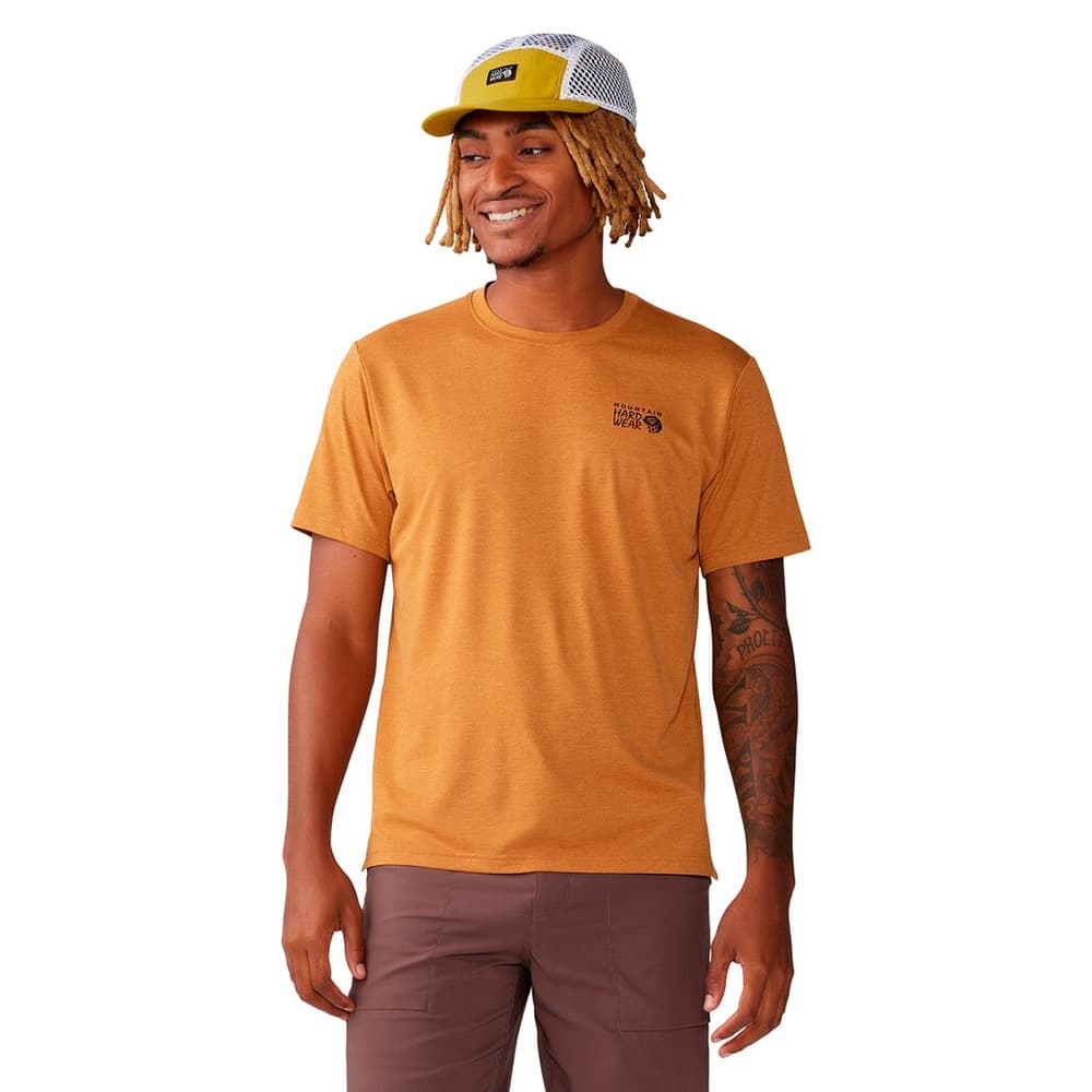 M Sunblocker™ Short Sleeve T-shirt MOUNTAIN HARDWEAR 474124600358 Taglie S Colore caramello N. figura 1
