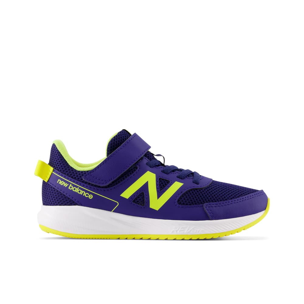 YT570BY3 Kids 570 v3 Bungee Chaussures de loisirs New Balance 465949835040 Taille 35 Couleur bleu Photo no. 1